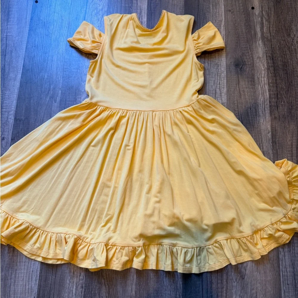 PoshPeanut Disney Belle beauty, and the beast Yellow girls 7/8 EUC - Picture 4 of 4